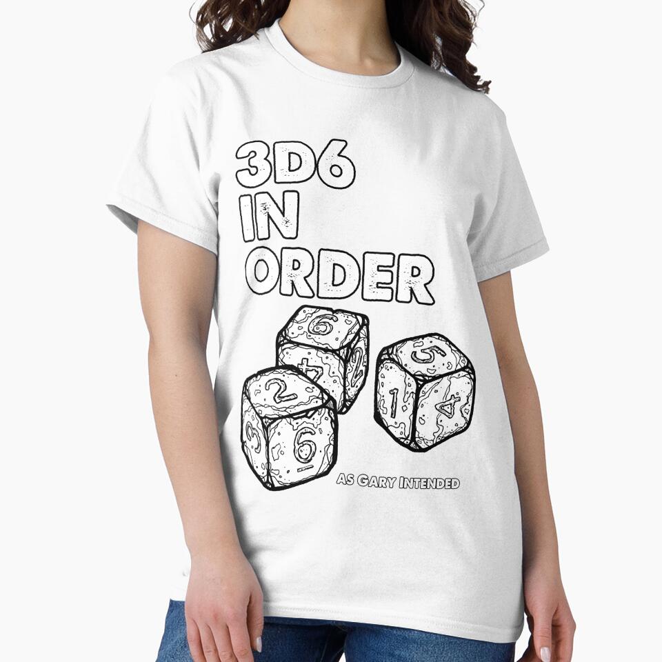 3d6 in Order. As Gary Intended. by CurtisLimones