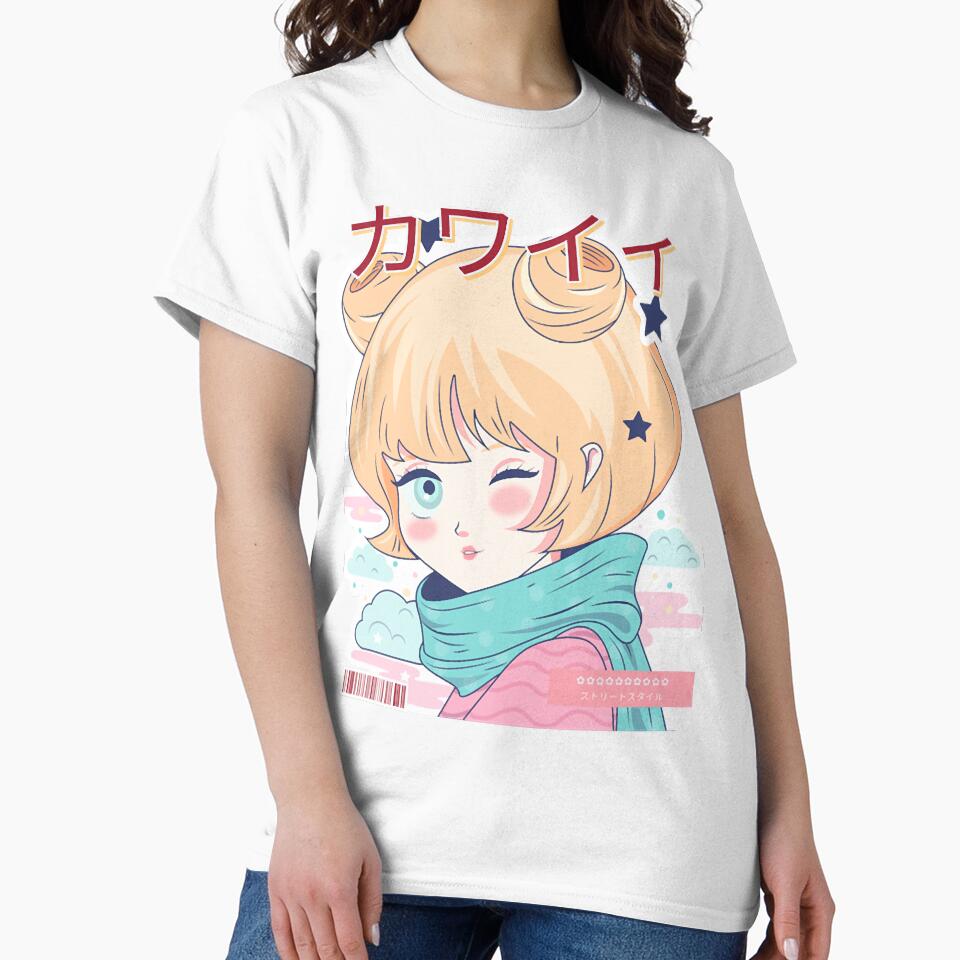 Cute Smiling Anime Girl v3 - Anime Lover by QuasimGen