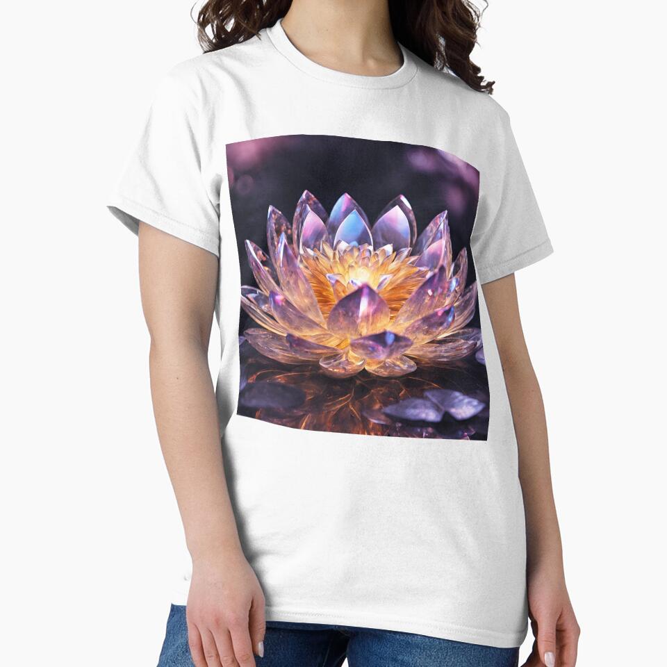 Celestial Lotus Crystal by Samarpanartz