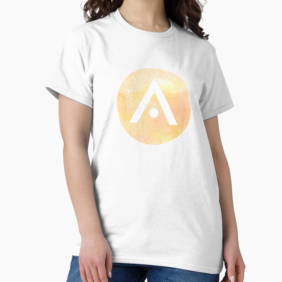Yellow Watercolor Aveda Logo by Dalaura