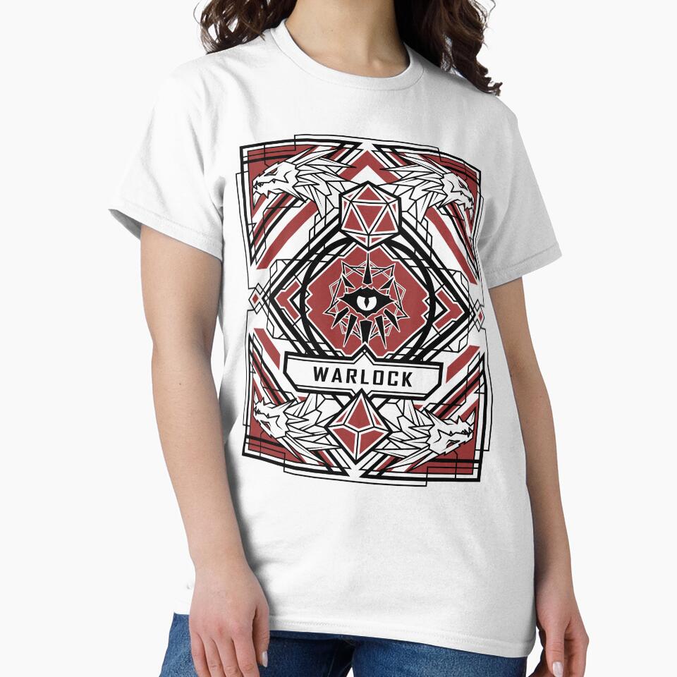 Warlock Dungeons and Dragons art dnd gifts by FantasyCaveS