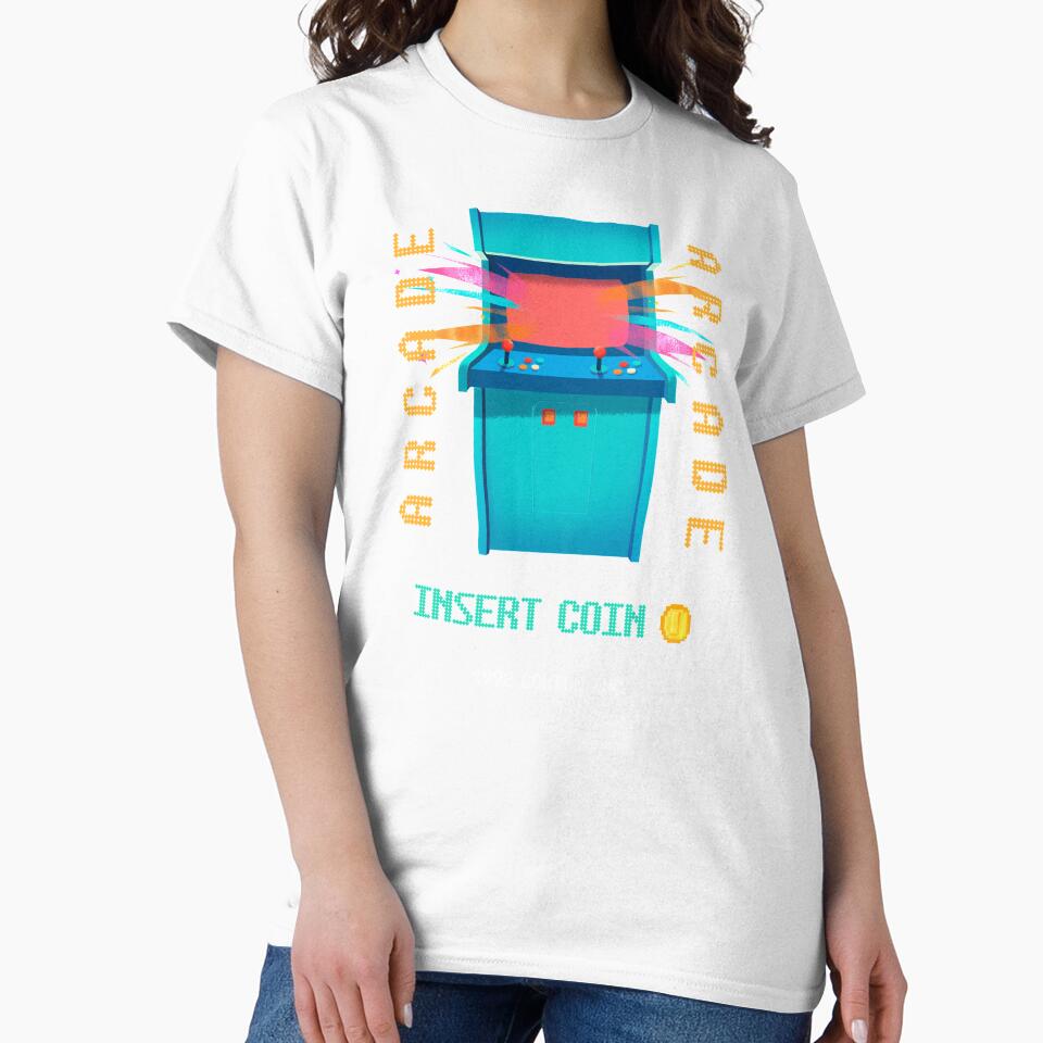 Arcade Retro Gaming Gamer Gift by SuperFreshArt
