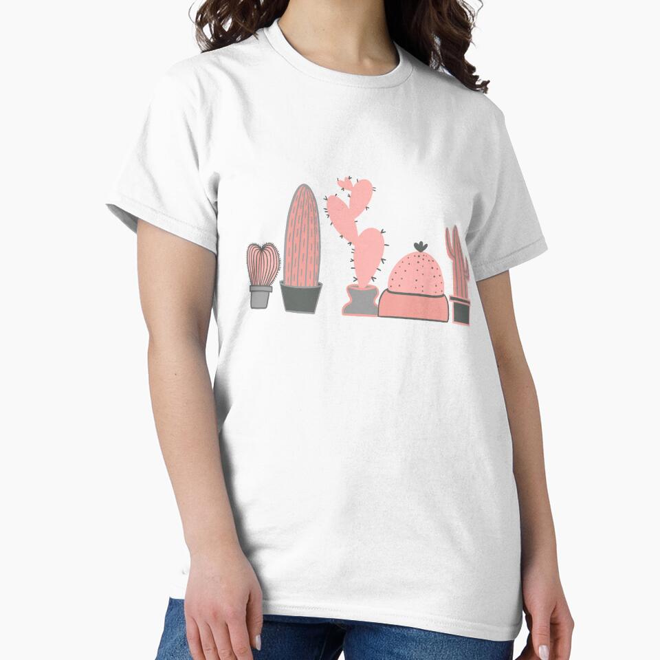 Pretty in Pink Cactus Set by allthe-cats