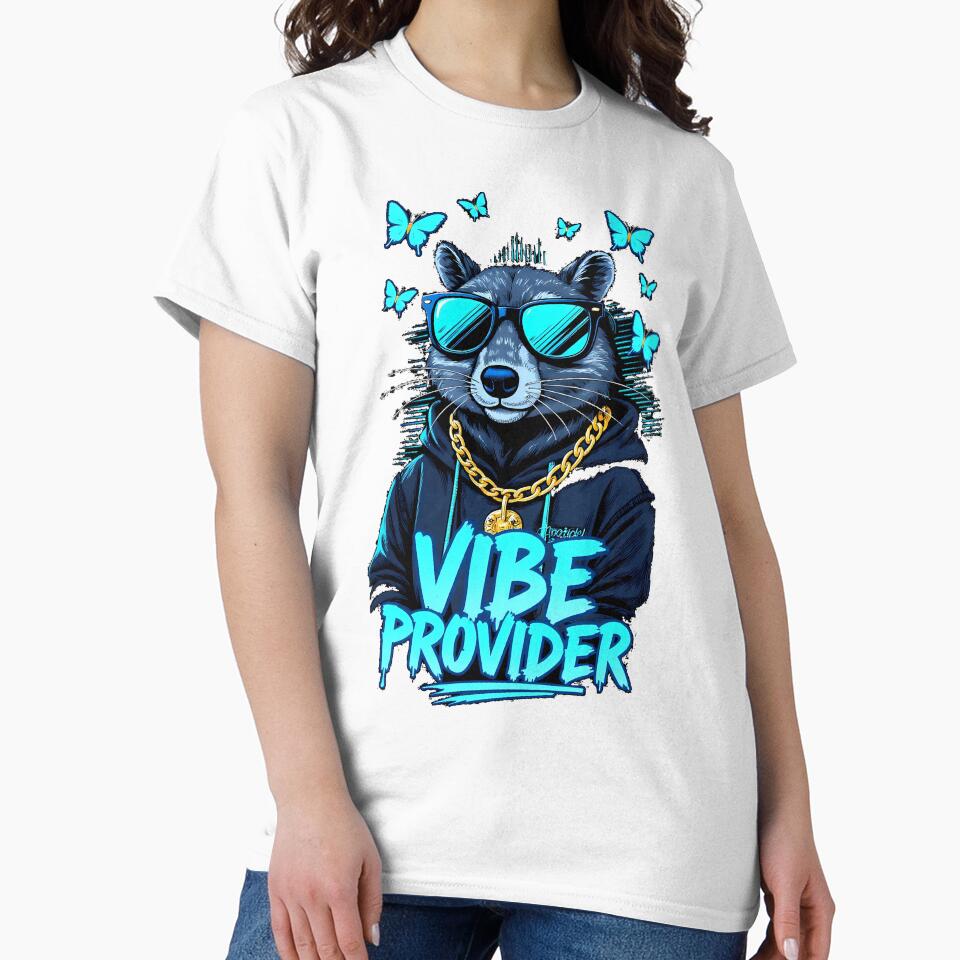 Zen Capybara Vibe Provider - Aesthetic Urban Streetwear Art by etuvibes