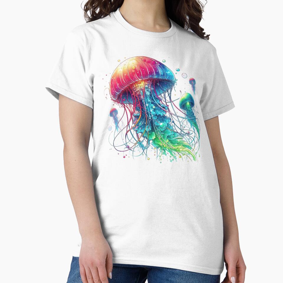 Glowing Jellyfishes by FreshArtFusion