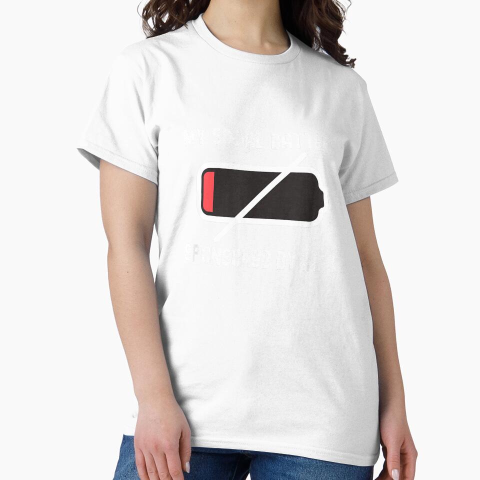 INFJ Personality  Social Battery Low Introvert Funny T-Shirt by gidget-gadget