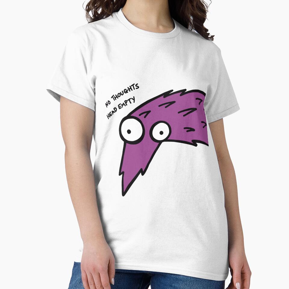 Worm on a String "No Thoughts, Head Empty" (Purple) by pichosaur