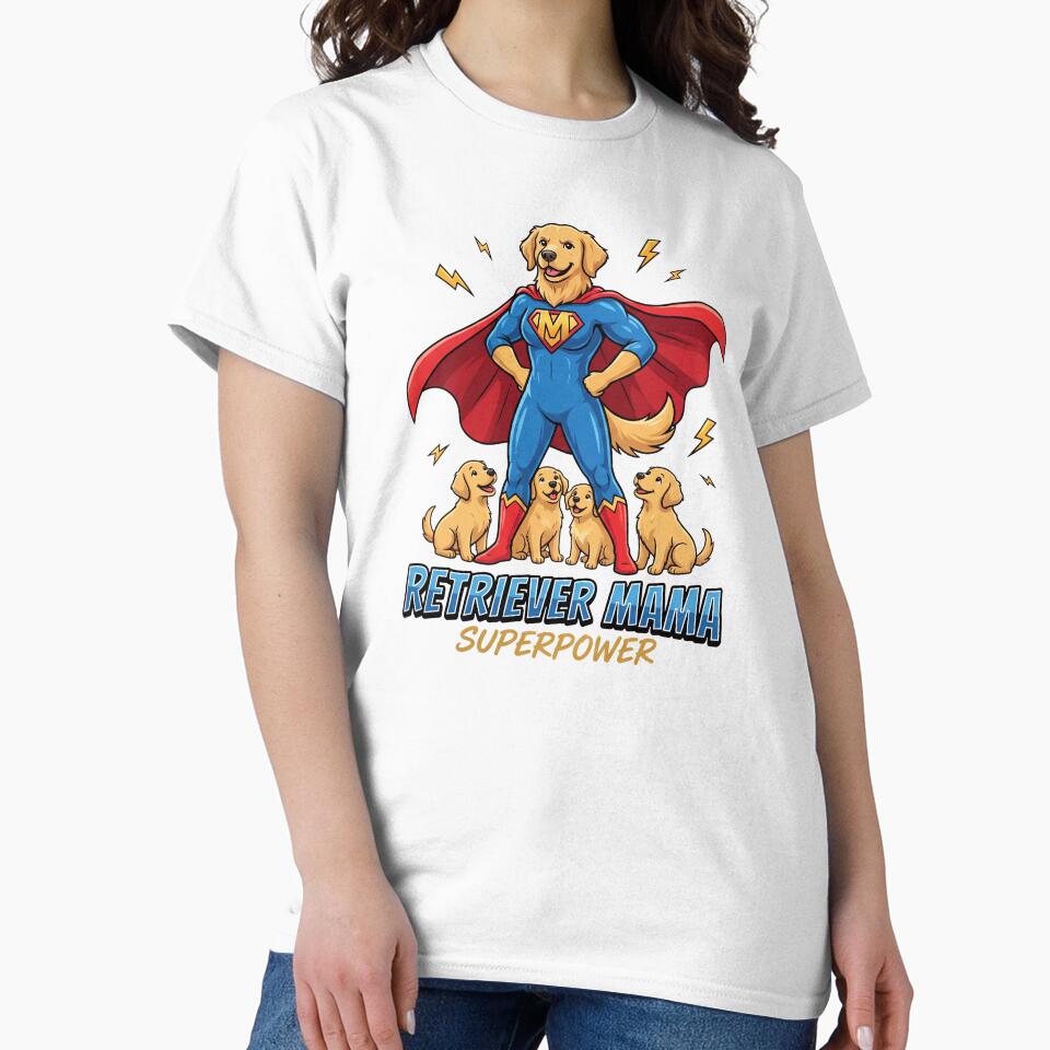 Retriever Mama Superpower by zoughlal