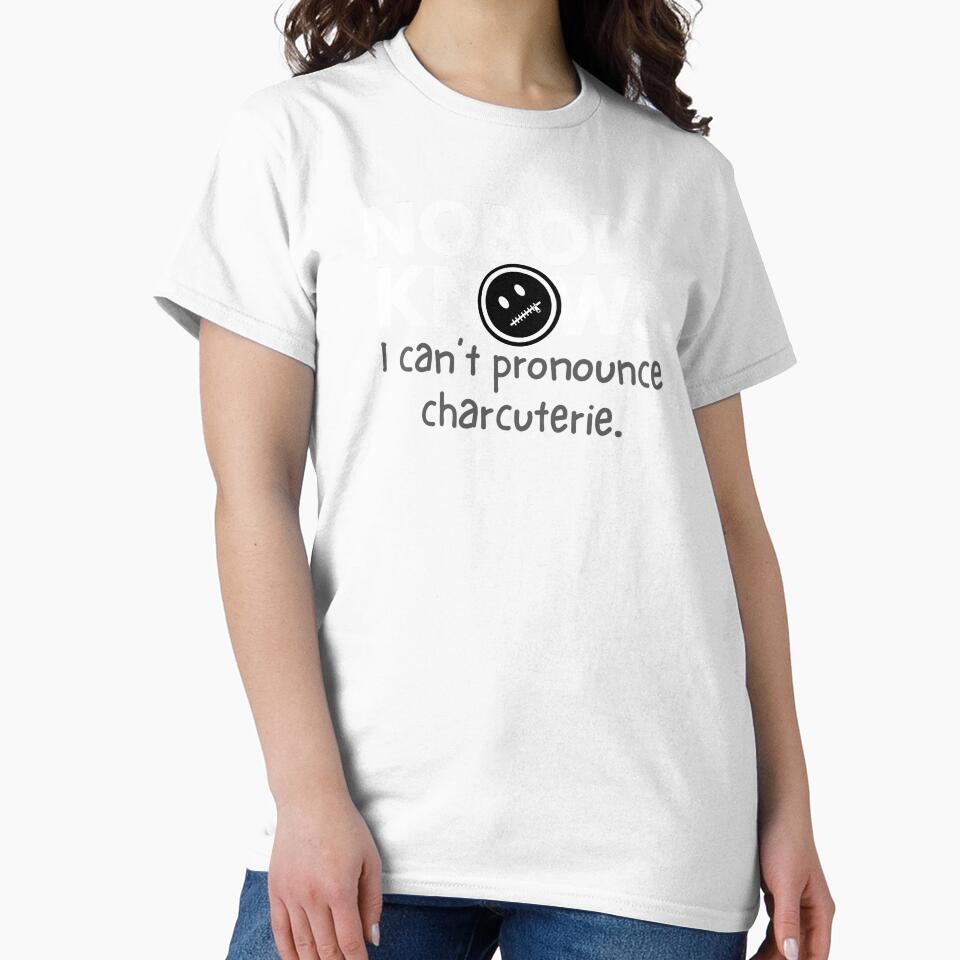 Nobody Knows: The Charcuterie Crisis Tee by Guilty Kick