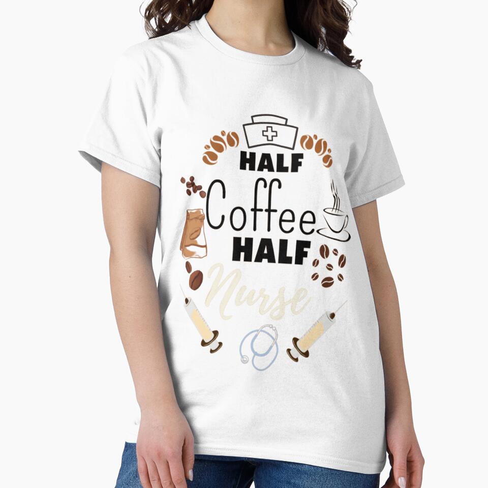 Copy of Half Coffee Half Nurse - Coffee Library by The Trend Shopl