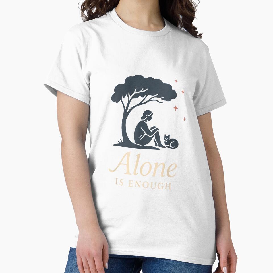 Introvert Alone is Enough Social Battery Low Antisocial Gift by JohnVBurks