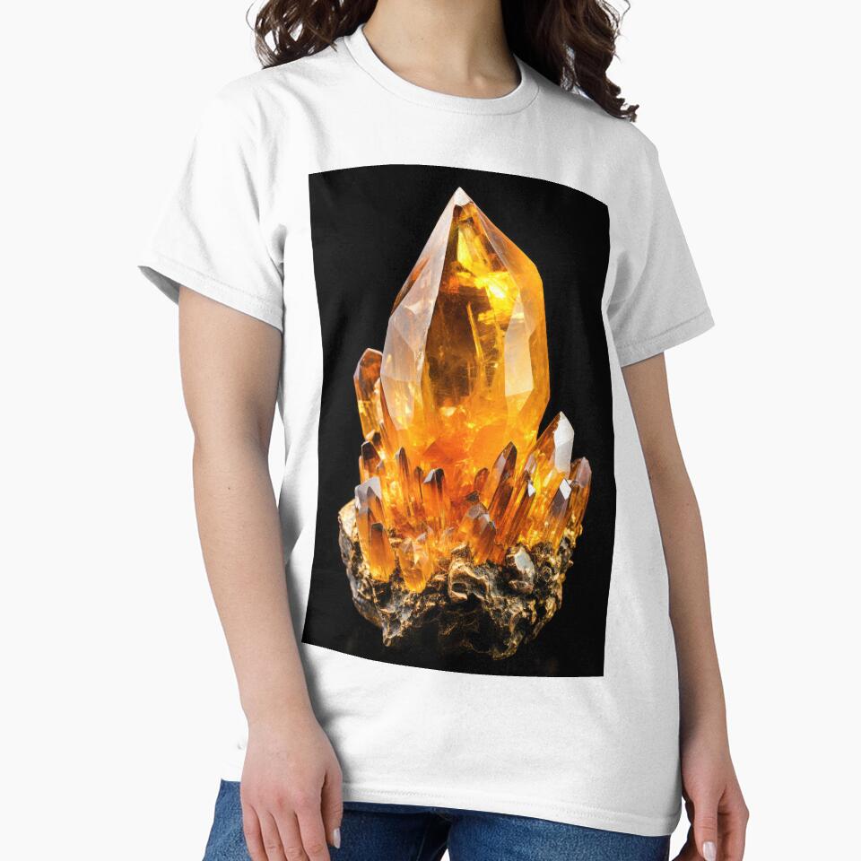 Citrine 01 Healing Crystal by mhfoto