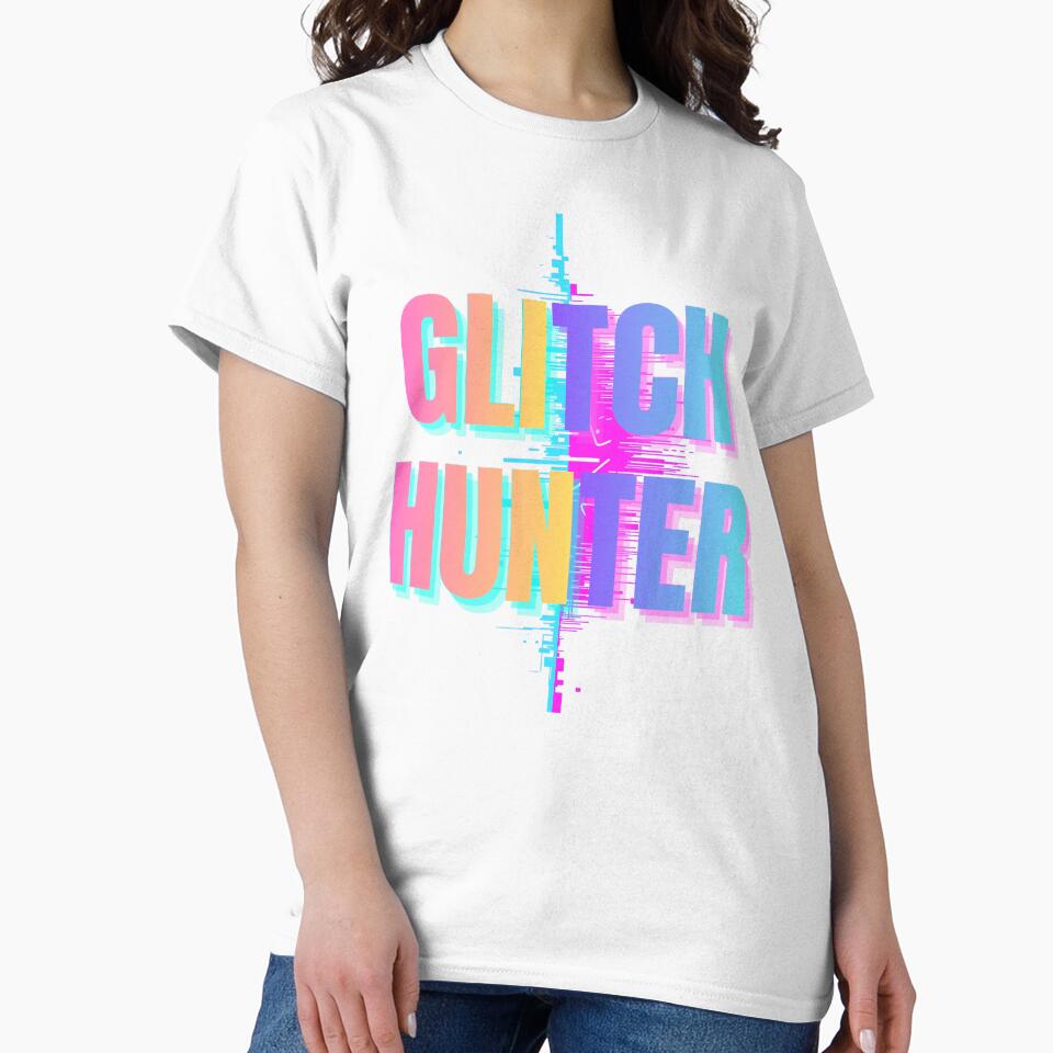 Glitch Hunter – Colorful Glitch Typography Design by PHRASEandSTYLE