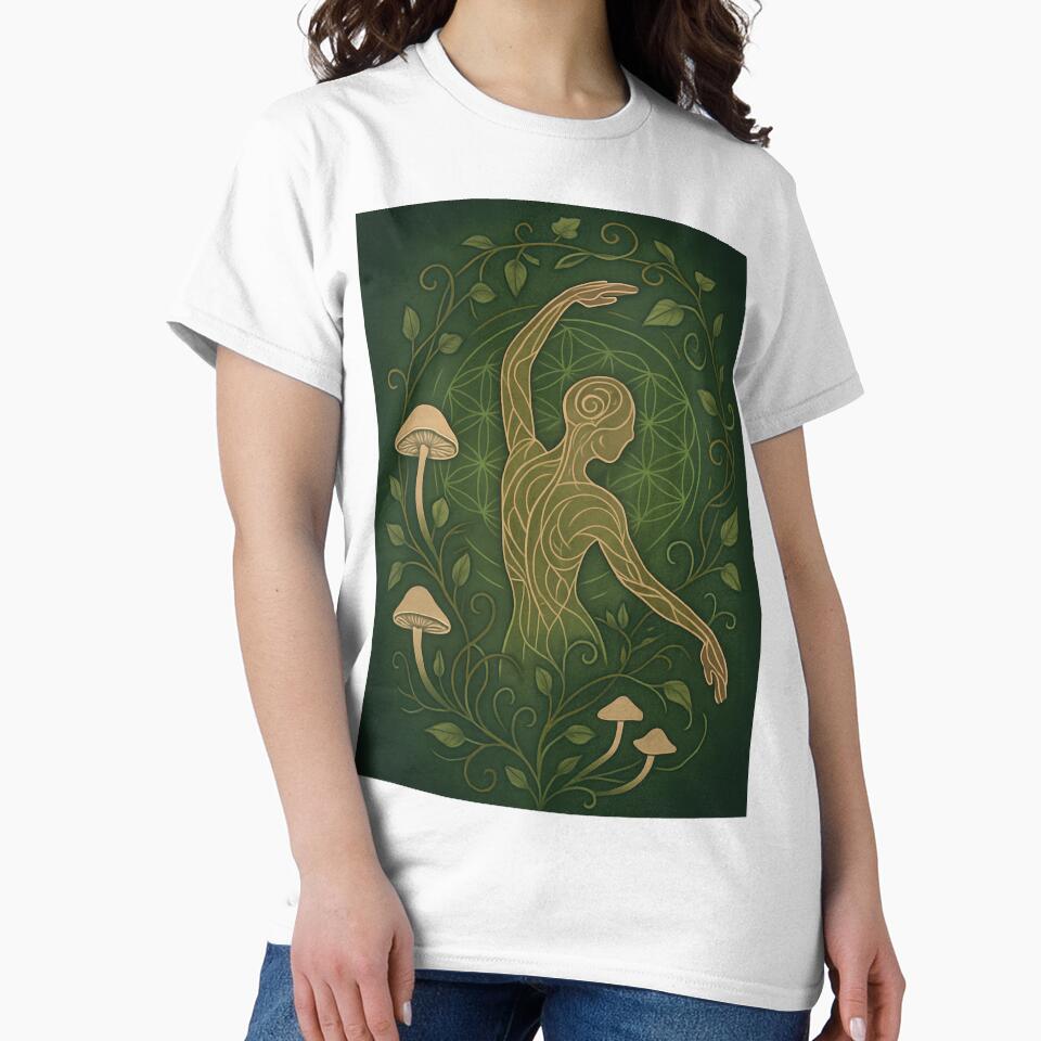 “Spore Spiral” – Nature and Shadow in Sacred Motion by Sharp Insight