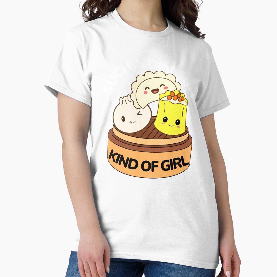 Such a Dim Sum Kind of Girl Cute Dumplings by champagnemoment