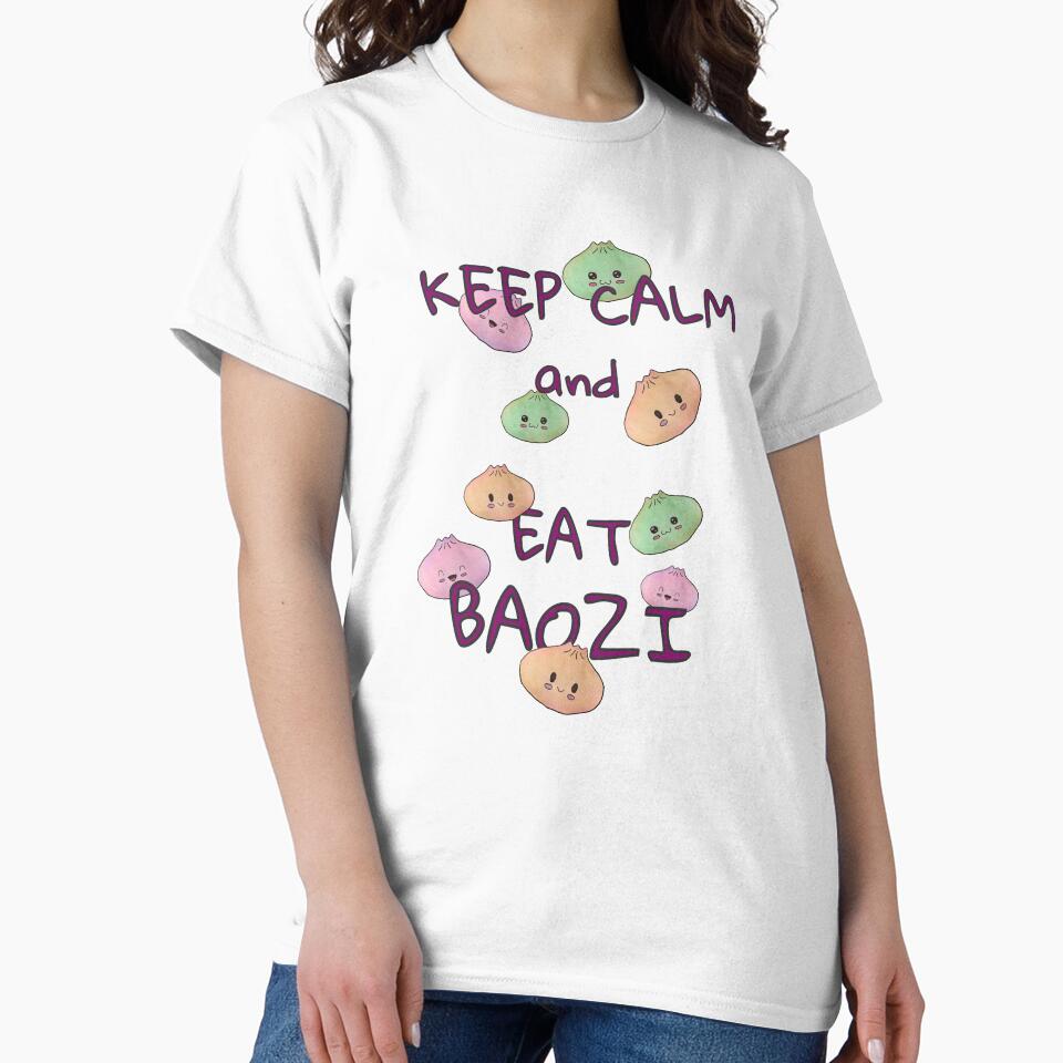 Keep Calm and Eat Baozi – Cute Dumpling Shower by KawaiiNugs
