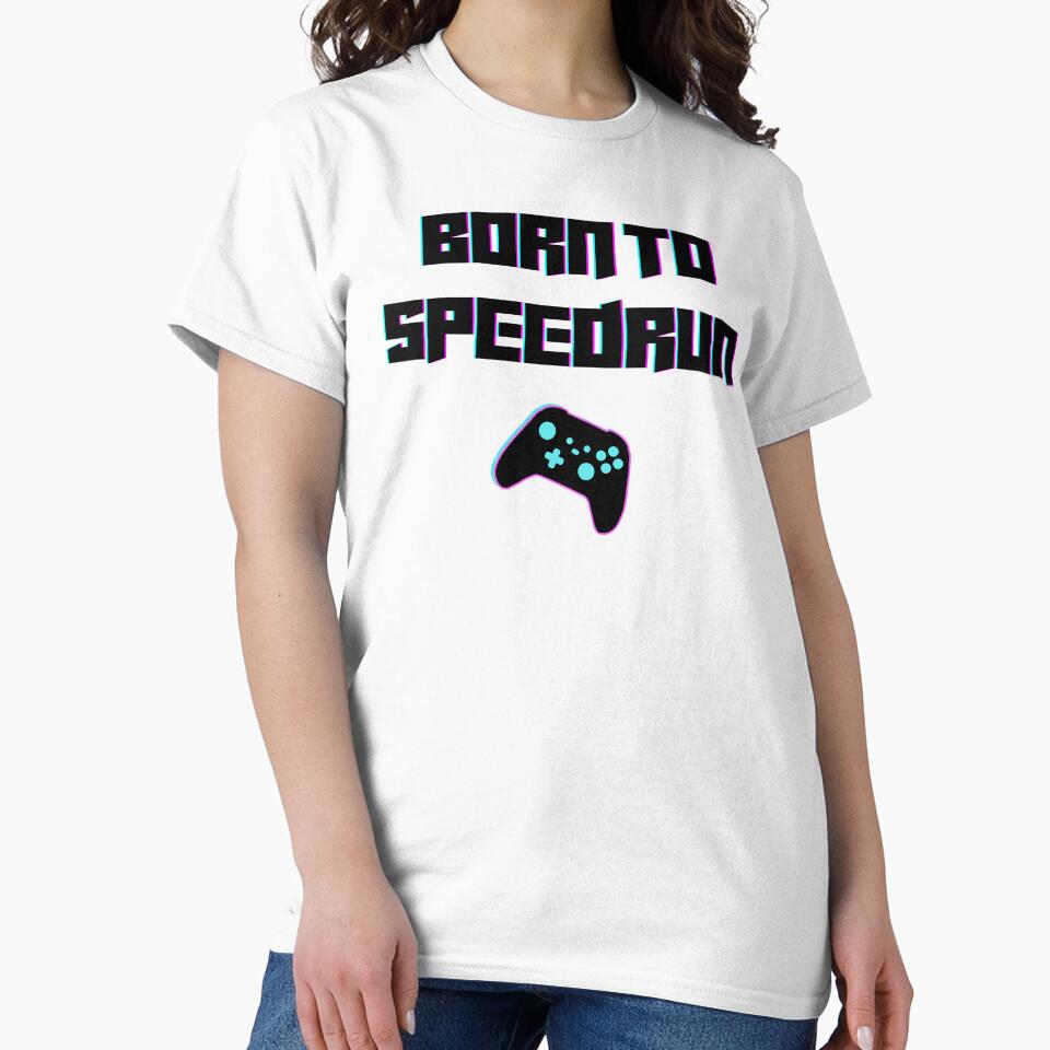 Born to Speedrun – Neon Pastel Gamer Aesthetic by PHRASEandSTYLE