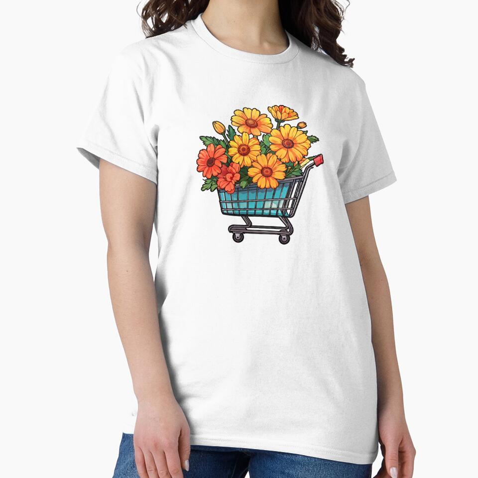 Plant Friends Shopping Cart by Realizey