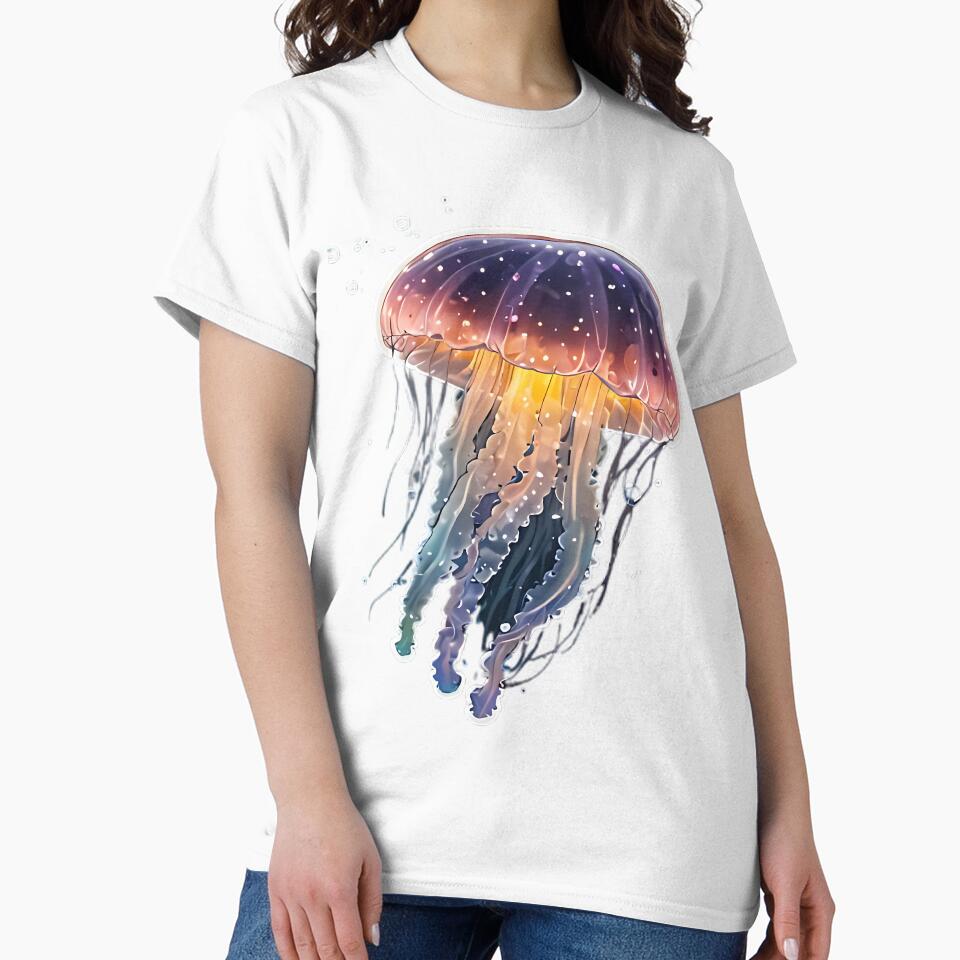 Glowing Jellyfish by FluffyPeels