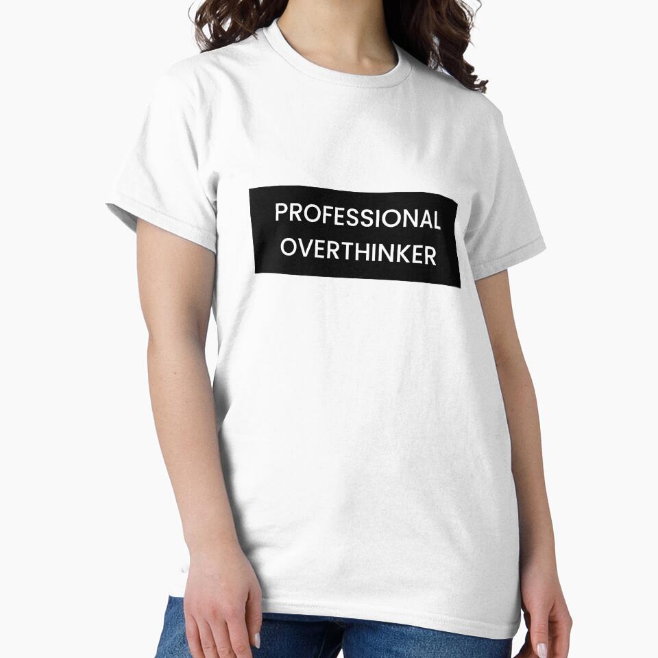 Professional overthinker bumper car happy birthday christmas funny prank meme gift weird by CheeseBlueprint