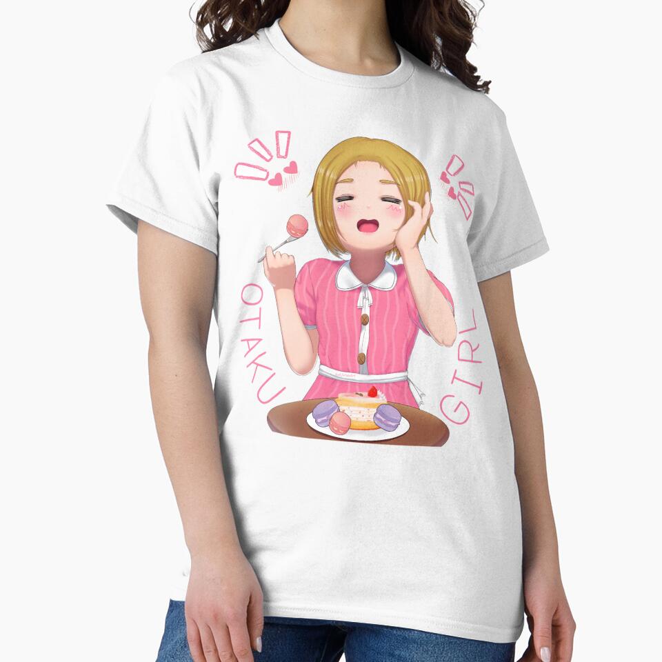 Otaku girl anime lover by LukjanovArt