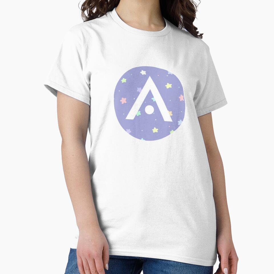 Pastel Purple Stars Aveda Logo by Dalaura