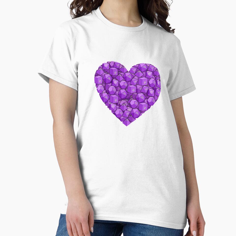 Dice Heart - Purple by -Solarly-