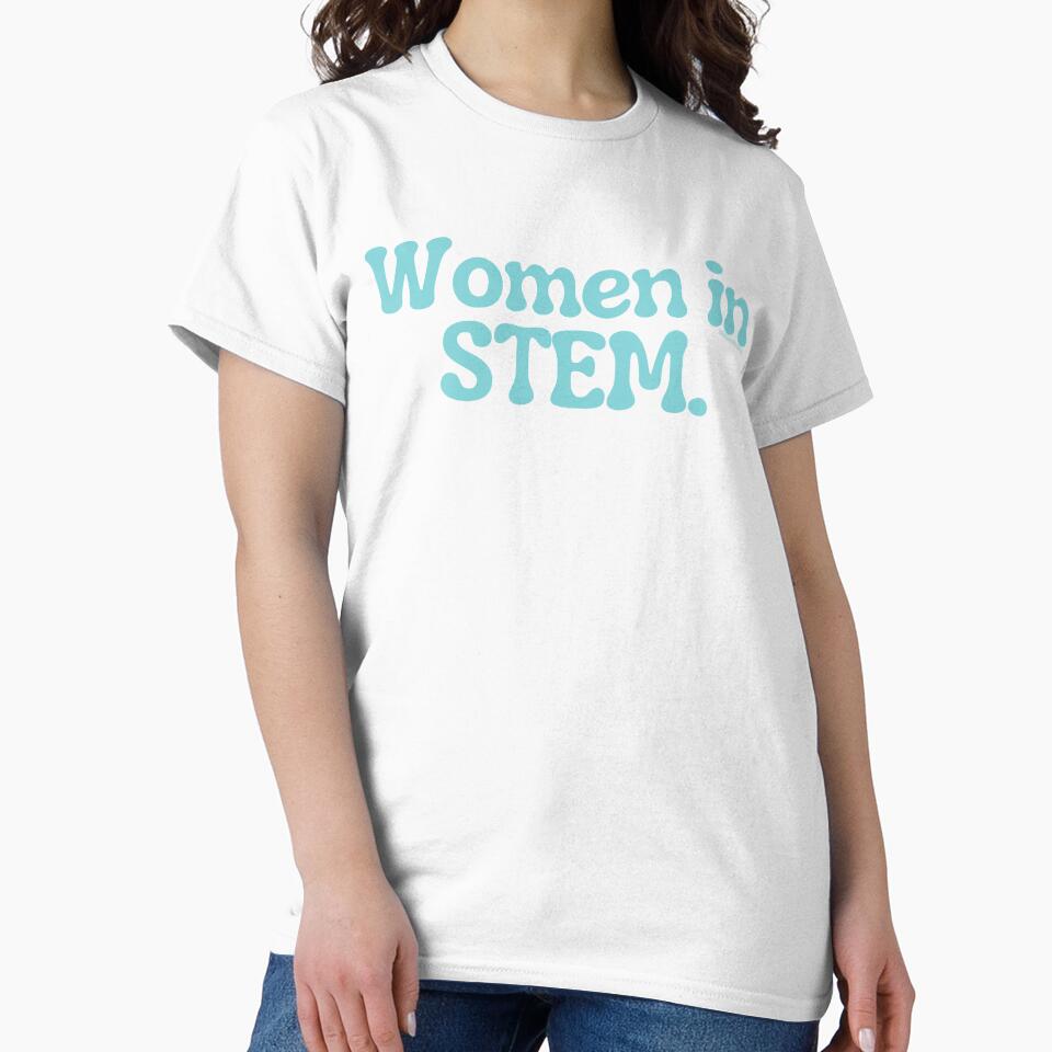 Women in STEM., blue/green, v20b | lilsboobthangs by lilsboobthangs