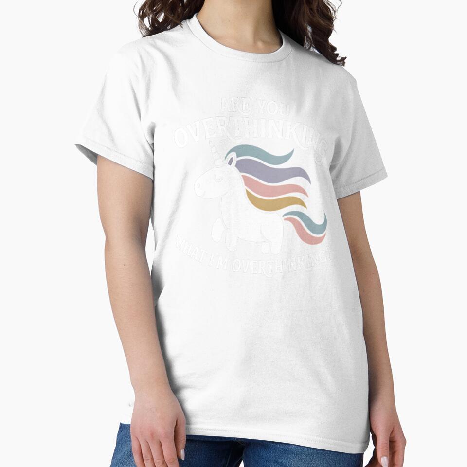 Are You Overthinking What I'm Overthinking - This is the perfect gift for someone who can cheerfully admit to constantly overthinking. by ZyziowskyArt