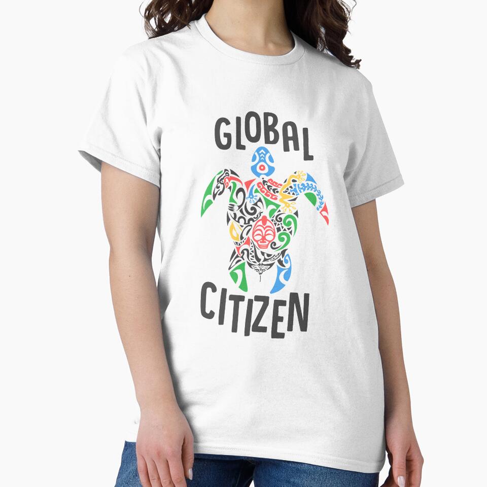 Global Citizen turtle by darcy boutique
