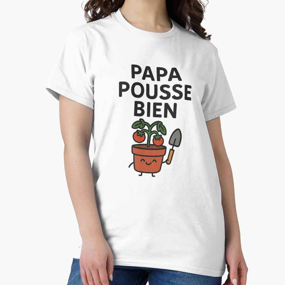 Dad Grows Well – Funny Gardening Gift for Dad by flwy-design