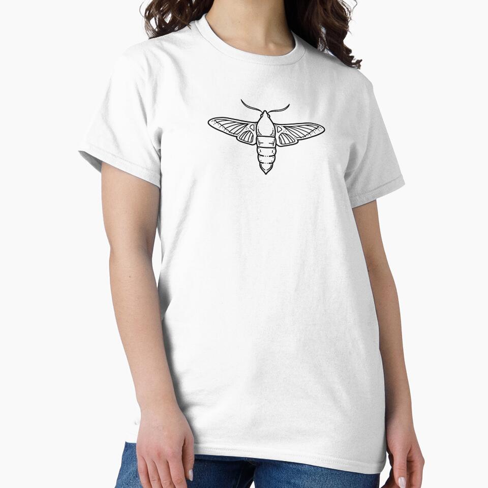 Minimal clearwing hummingbird moth by Milanicole