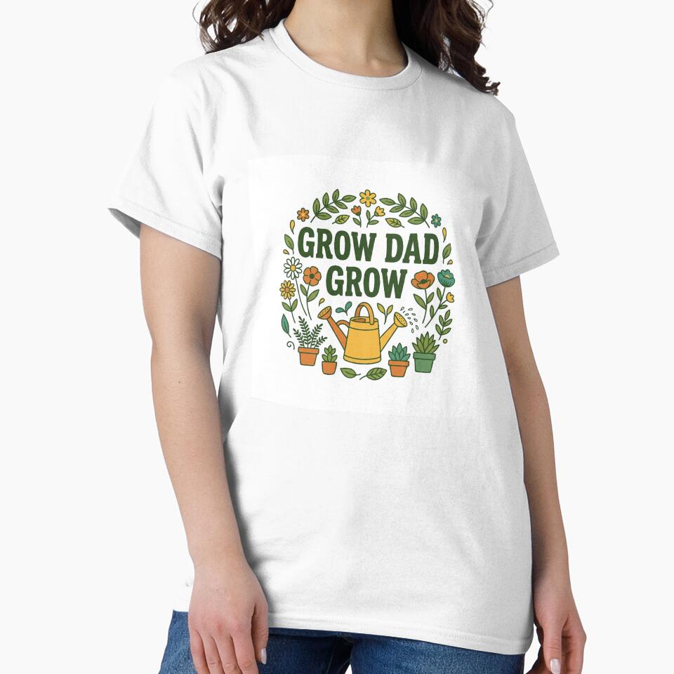 Grow Dad Grow Gardening Gift by EvanLai