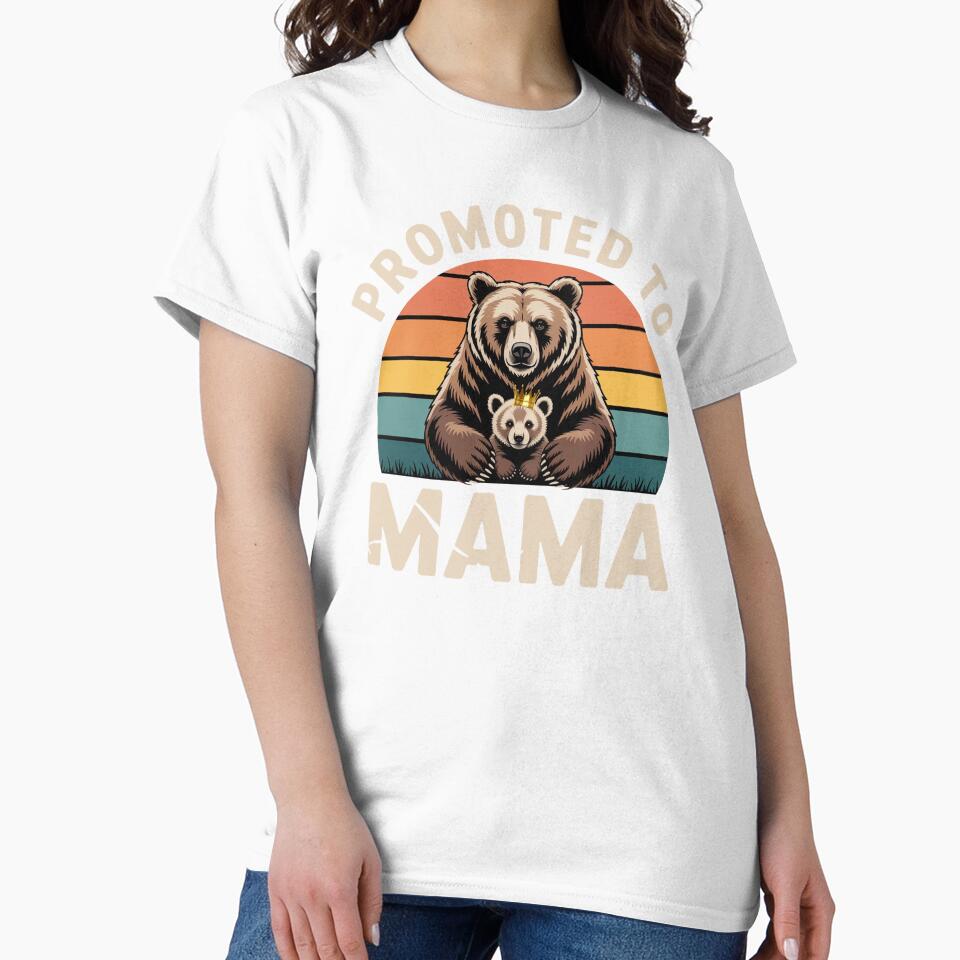 Promoted to MaMa 2026 Cute New Mom Gift Idea by QuiteOrbit