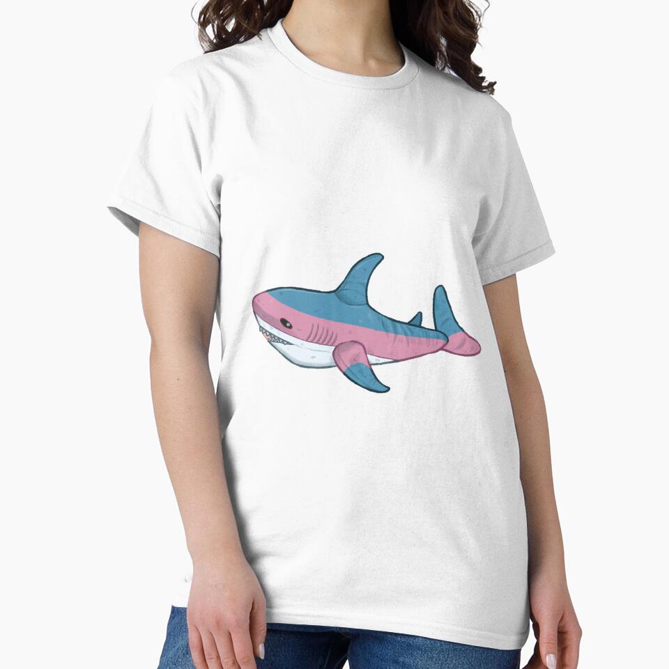 Trans Blåhaj by lindepet