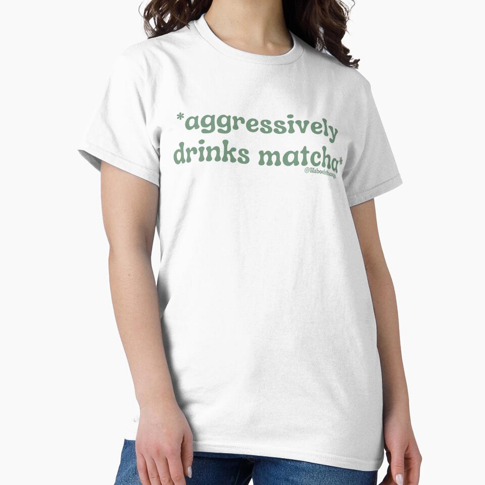 Aggressively drinks matcha. v9 | by @lilsboobthangs by lilsboobthangs