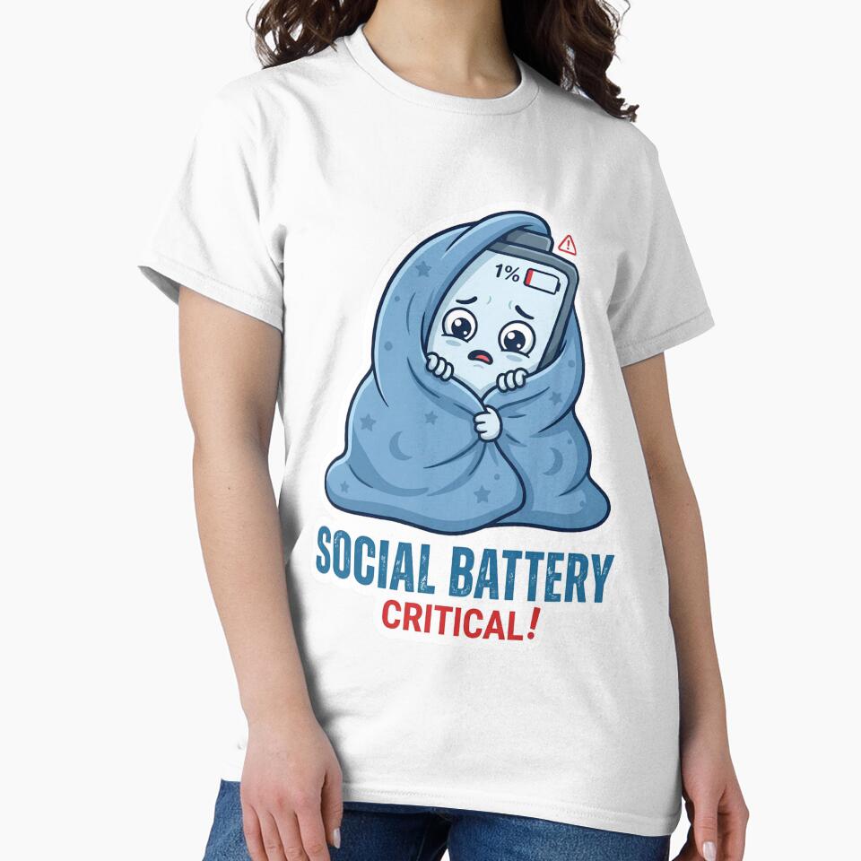 Social Battery Critical by Tharaazu