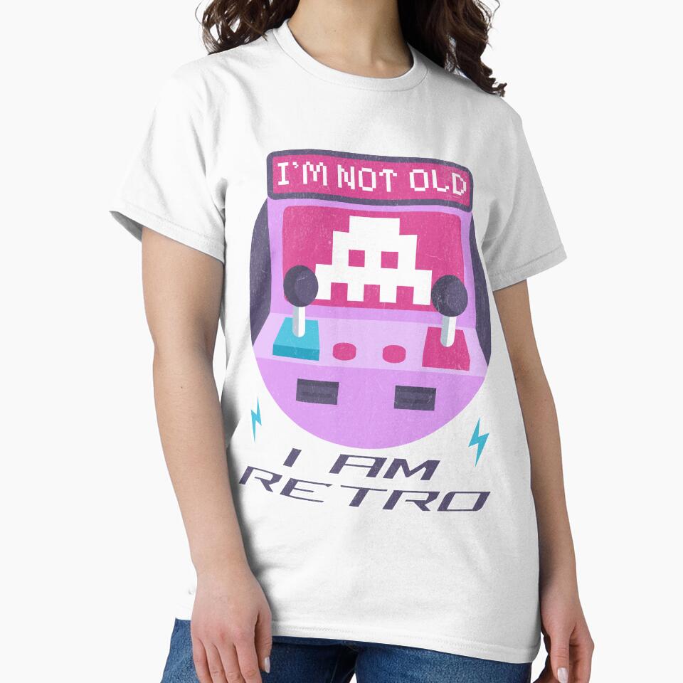 Gaming Retro I'm Not Old I Am Retro by Alterock Designs