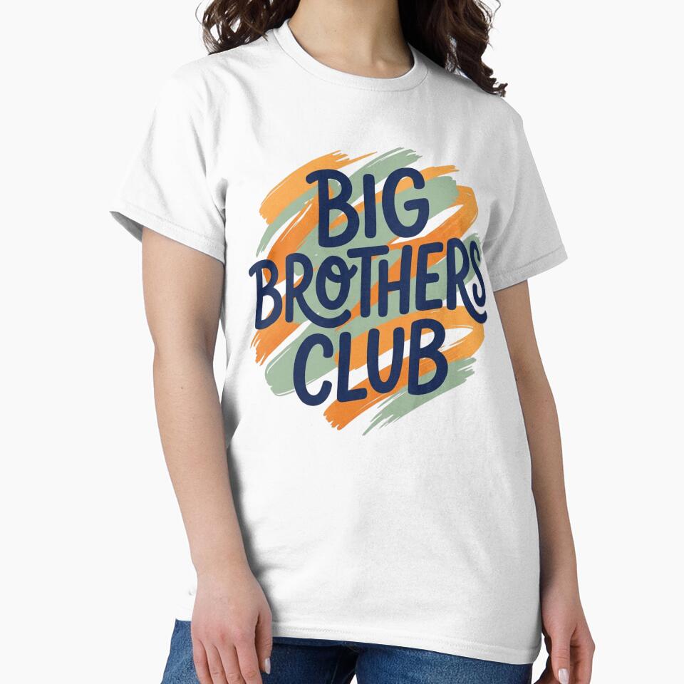 Big Brothers Club – Cute Sibling Reveal Outfit & Gift by raedattia