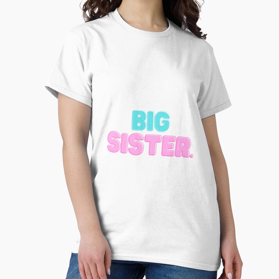 Big sister shirt , Pregnancy Announcement , Big sister Announcement , Big sister t-Shirt , Big sister,Promoted To Big sister by Alexa5454