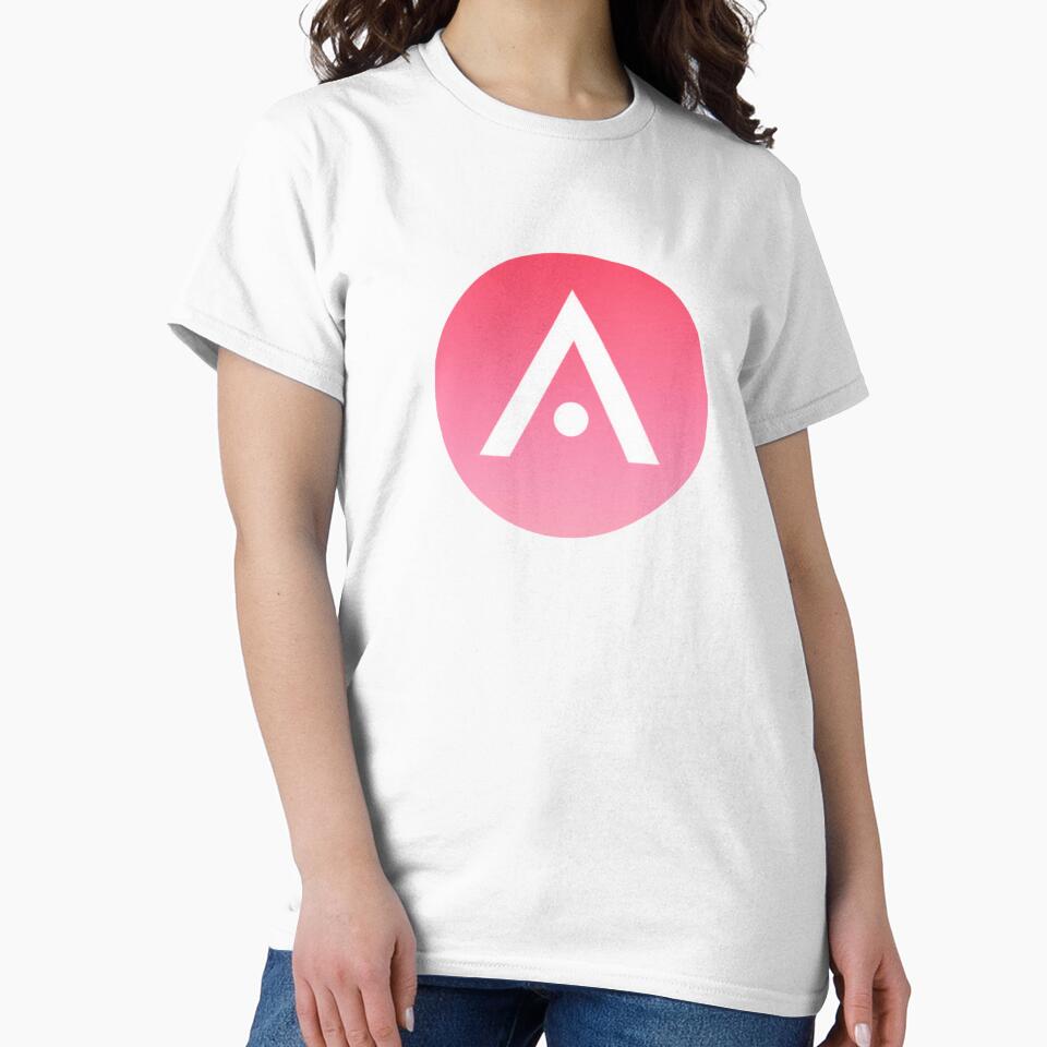 Bright Pink Ombré Aveda Logo by Dalaura