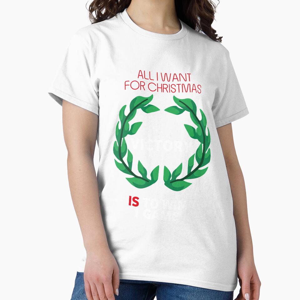 All I Want For Christmas Is To Win 1 Game - Board Games Design - Board Game Art by MeepleDesign