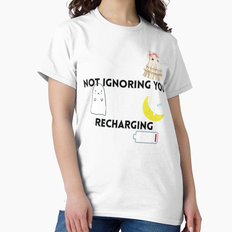 Introvert Humor – Not Ignoring You, Recharging by Versik-