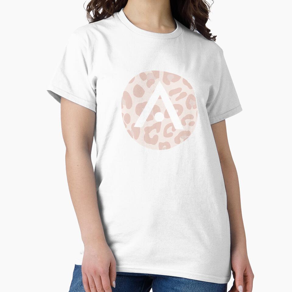 Light Pink Cheetah Print Aveda Logo by Dalaura