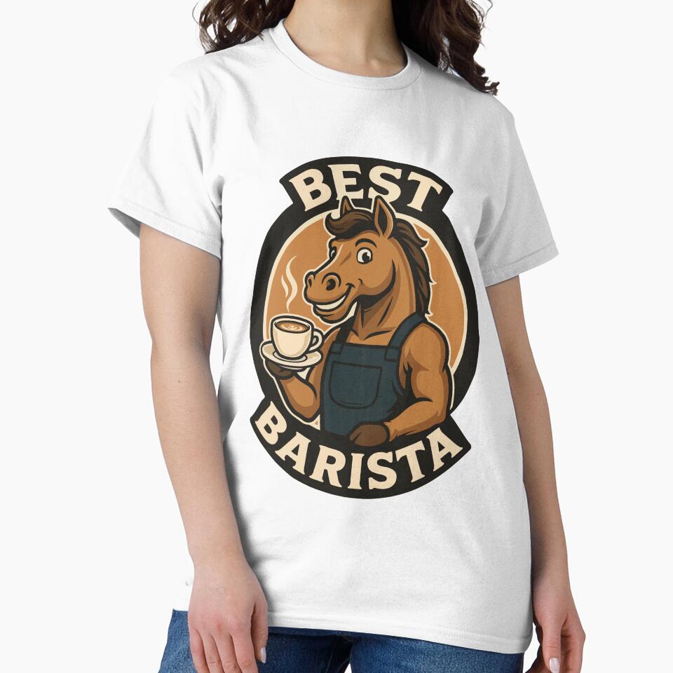 Best Barista – Horse Design for Strong and Steady Coffee Lovers by Coffee Lifestyle
