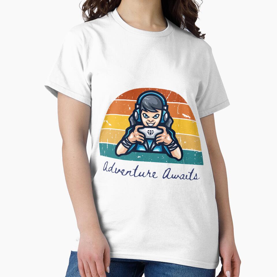 Adventure Awaits Gamer by JLClassics