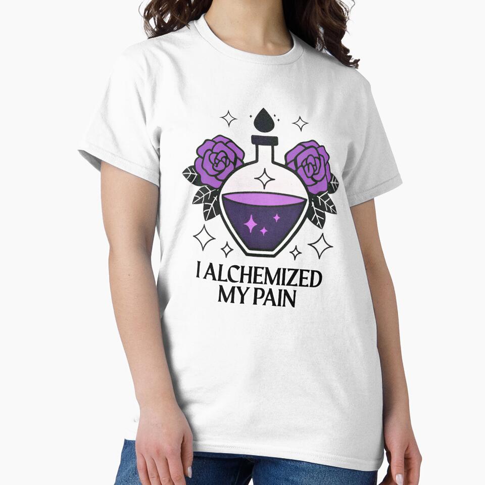 I Alchemized My Pain Potion Sticker by PettyPotion33