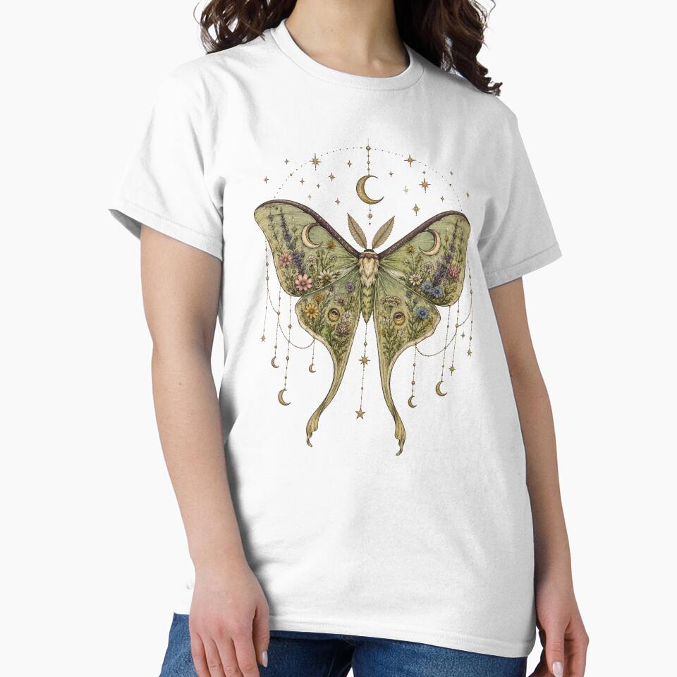 Celestial Luna Moth by MoonlitWhiskers