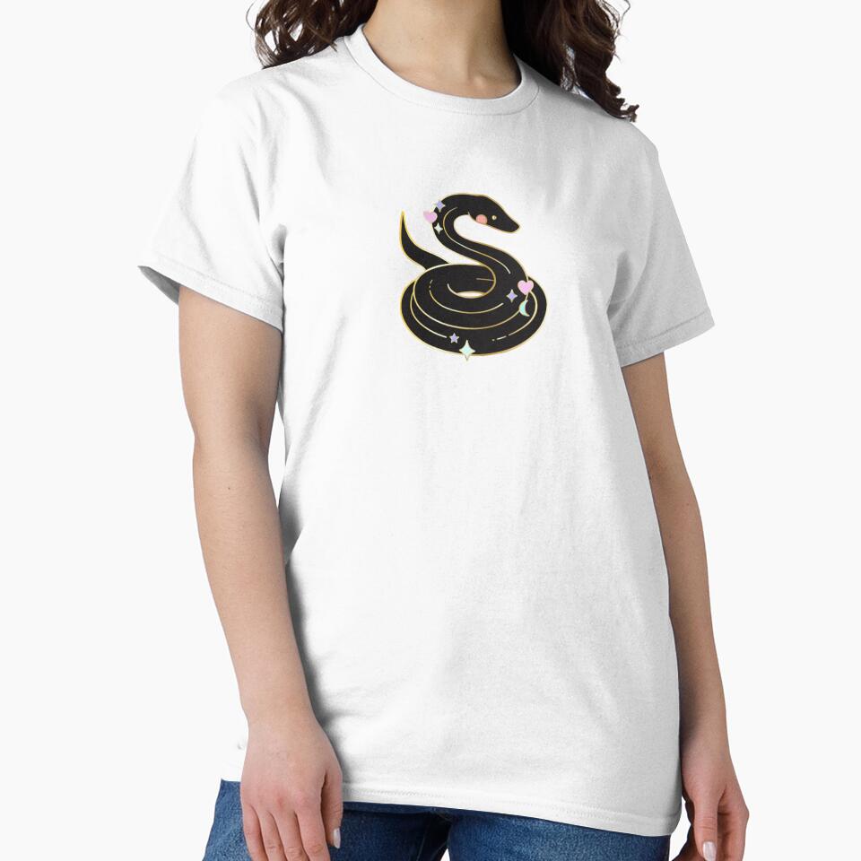 Don’t Tread On Me, Snake, Black Snake, Cute Snake, Baby Snake, Pretty Snake, Rattlesnake by Clancy Rodgers
