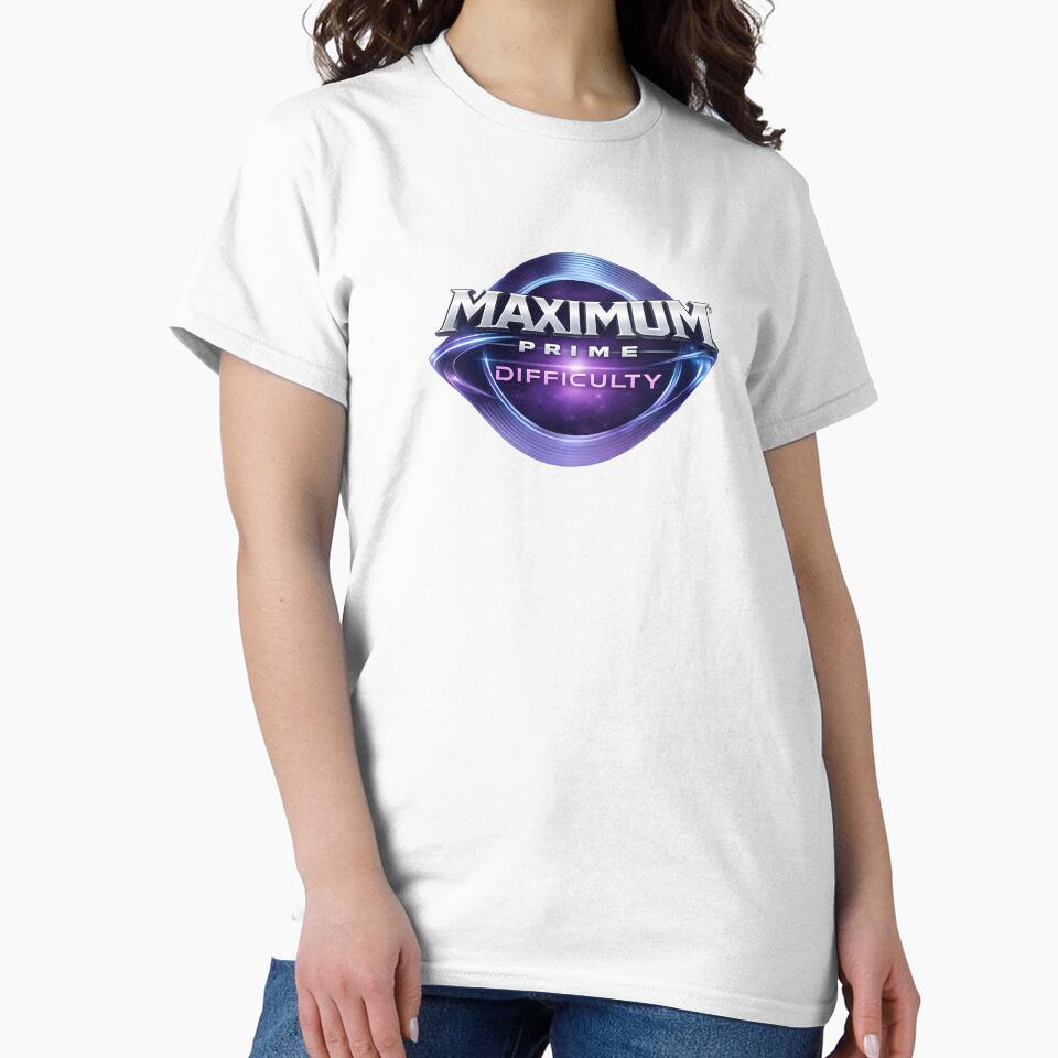 Maximum Prime Difficulty – Sci-Fi Challenge Mode Parody Gamer Design by SpiffyD